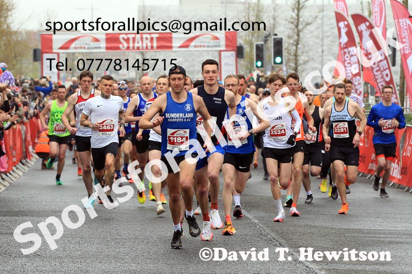 Sunderland City 10k, 2023 Sunderland City 10k and Half Marathon. Photo: David T. Hewitson/Sports for All Pics